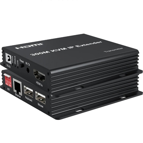 1080P HDMI 300 meter IP extender KVM Matrix  (1Tx+1Rx) - Wholesale at Look4Computer Canada