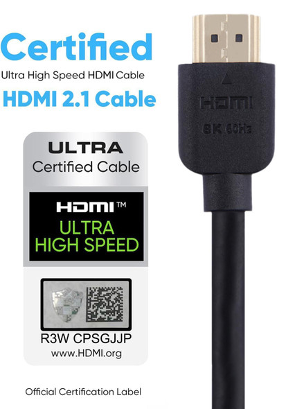8K 5 feet 2.1V heavyduty HDMI to HDMI Cable