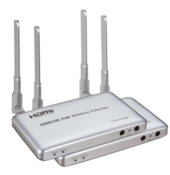 Wireless 1080P HDMI 200 meter extender KVM