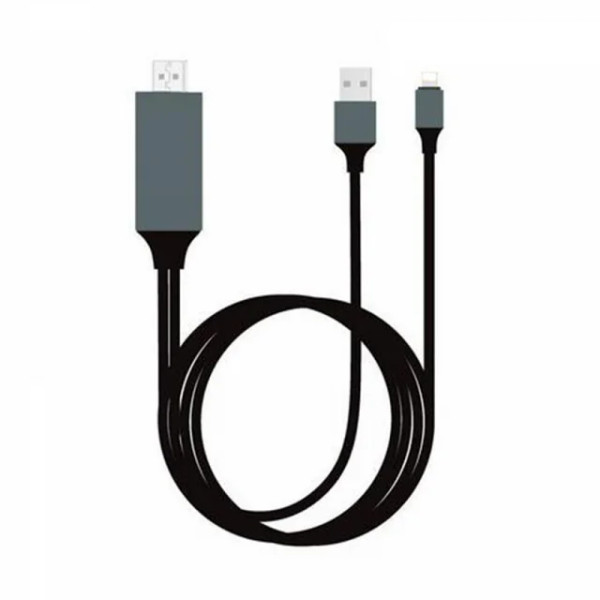 2 Meters Lightning to HDMI Adapter Cable