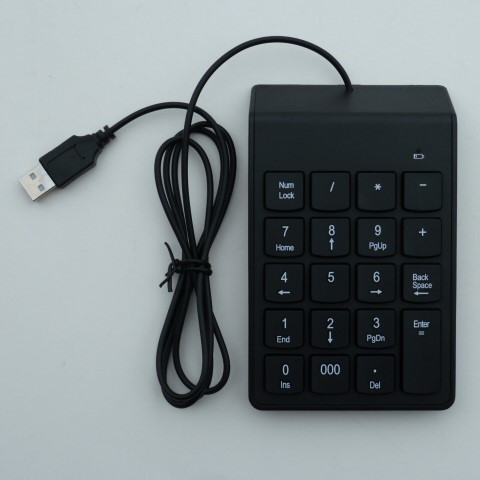 USB 19 Keys Numeric Keyboard - Wholesale at Look4Computer Canada