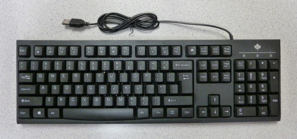 Black USB Keyboard, Slim