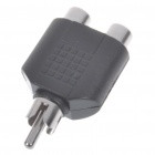 1RCA Male to 2RCA Female  Adaptor - Wholesale at Look4Computer Canada