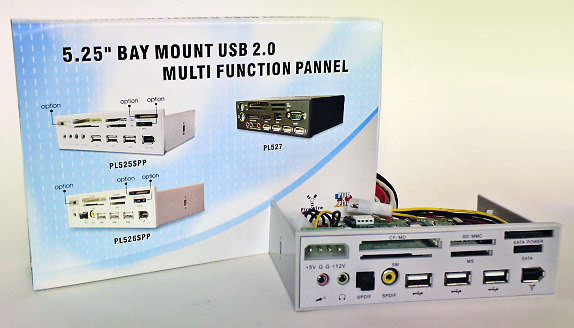 5.25" USB2.0 multi in 1 internal Reader/writer - Wholesale at Look4Computer Canada