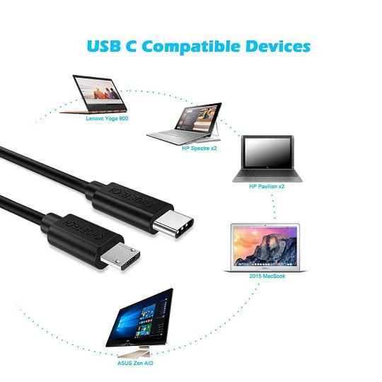 6F Type C USB3.1 to Micro USB2.0 cable