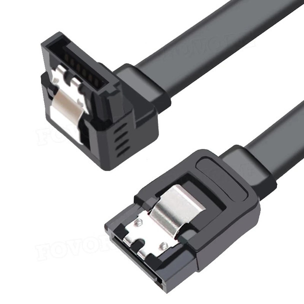SATA 3.0 DATA Cable  (90 degrees) - Wholesale at Look4Computer Canada
