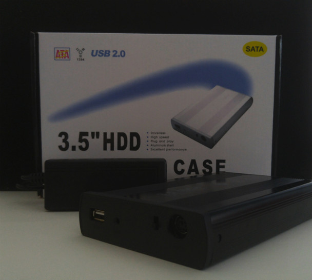 Powerdata 3.5'' USB2.0 TO SATA Enclosure External Power - Wholesale at Look4Computer Canada