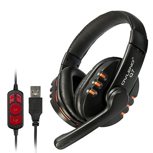 Ovleng Q7 USB Headset w/microphone - Wholesale at Look4Computer Canada