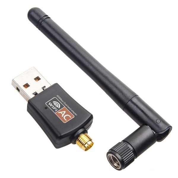 600Mbps wireless AC 2.4G+5G USB Adaptor with antenna - Wholesale at Look4Computer Canada