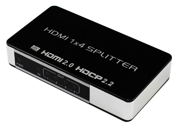 HDMI 2.0 SPLITTER 1X4 4K Blue-ray 3D HDMI support HDCP - Wholesale at Look4Computer Canada