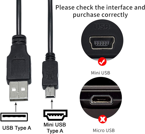 USB 2.0 A Male to Mini 5pin Cable 10FT - Wholesale at Look4Computer Canada