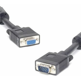 VGA shielded w/Ferrite cores heavy duty Extension Cable 25feet (M/F) - Wholesale at Look4Computer Canada