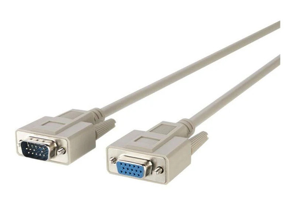 VGA  Extension Cable 25feet (M/F) - Beige