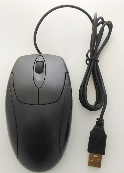 6F USB 2.0 Optical Mouse Black - Wholesale at Look4Computer Canada
