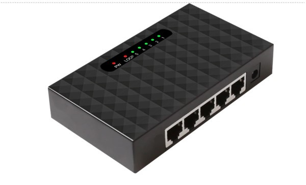 5-Port 10/100/1000 Mbps Switch - Wholesale at Look4Computer Canada