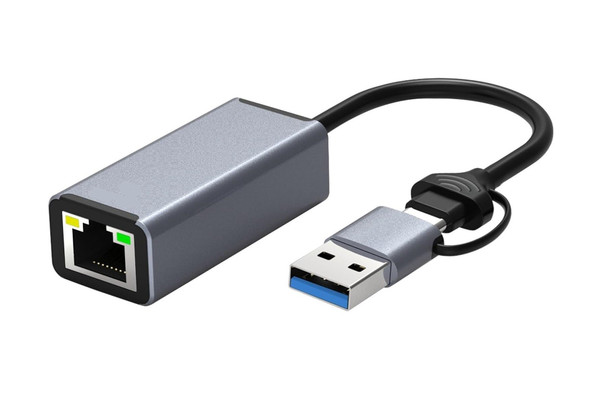 USB C to 10/100/1000 RJ45 Adaptor - Wholesale at Look4Computer Canada