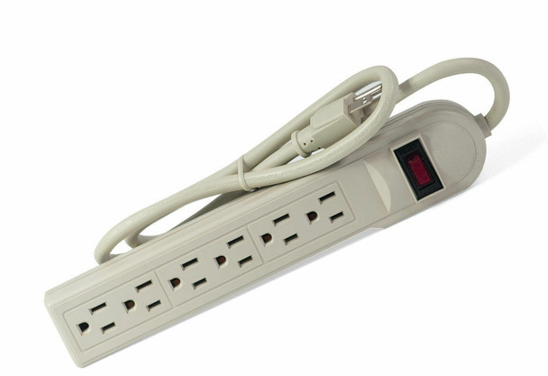 6F POWERBAR W/6 Outlets Surge Protection - Wholesale at Look4Computer Canada