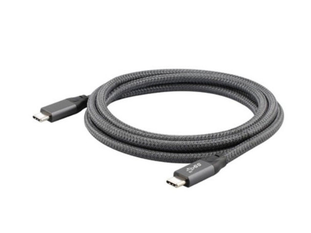 2 Meters USB C 20Gbps C to C  Nylon Braided Cable (MM) - Wholesale at Look4Computer Canada