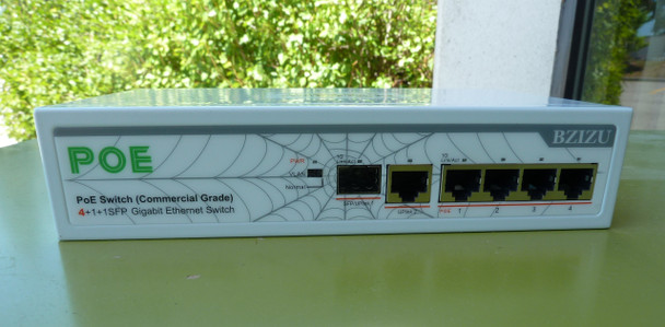 4+1 port Gigabit POE switch