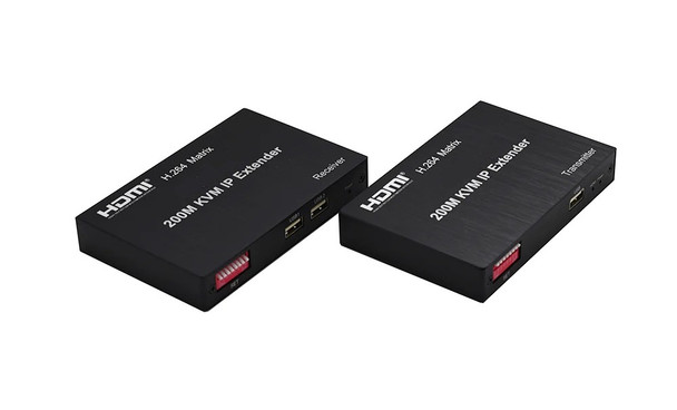 1080P HDMI 200 meter IP extender KVM Matrix  (1Tx+1Rx) - Wholesale at Look4Computer Canada