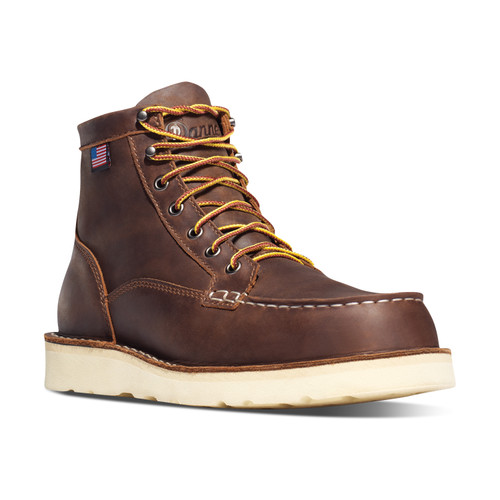 Danner® Bull Run USA #15563 Men's 6" Soft Toe Wedge Sole Work Boot