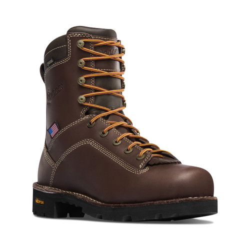 Danner® Quarry USA #17307 Men's 8" Waterproof Alloy Safety Toe Work Boot