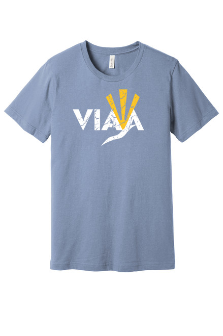 VIAA BELLA+CANVAS ® Unisex Heather CVC Short Sleeve Tee