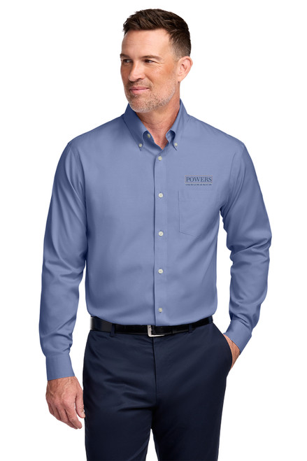 POWERS Brooks Brothers® Wrinkle-Free Stretch Pinpoint Shirt