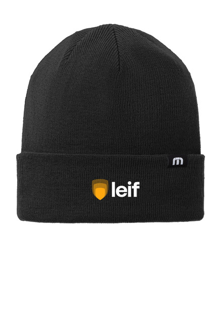 LEIF TravisMathew Solid Cuffed Beanie