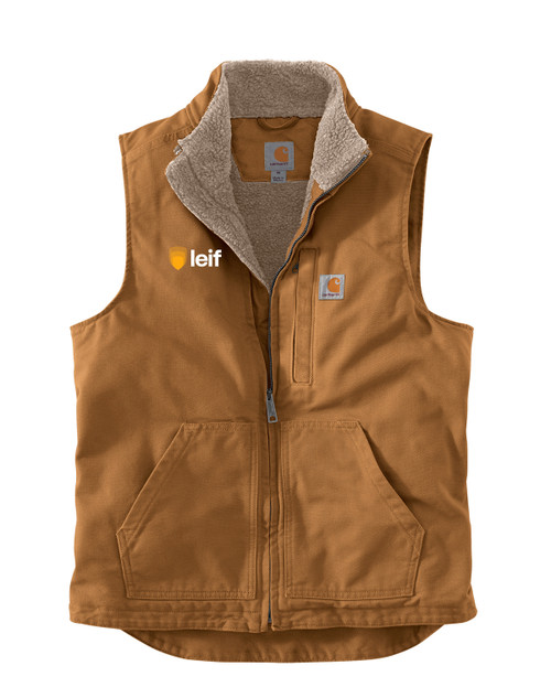 leif Carhartt® Sherpa-Lined Mock Neck Vest