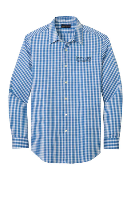 POWERS CANNABIS Brooks Brothers® Tech Stretch Patterned Shirt