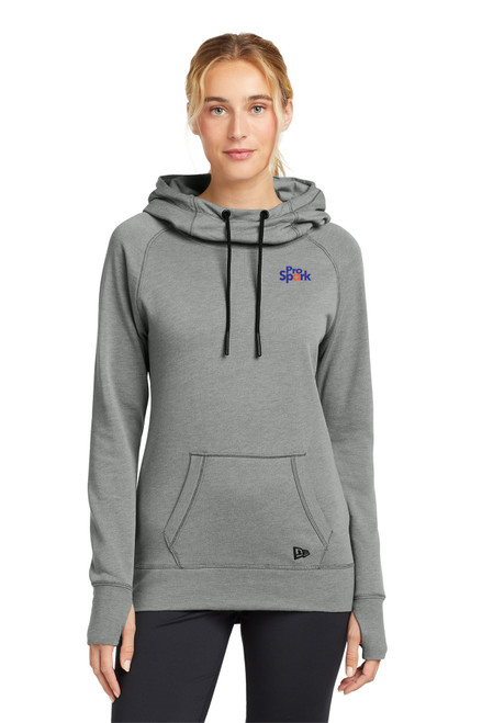 PRO SPARK New Era® Women's Tri-Blend Fleece Pullover Hoodie
