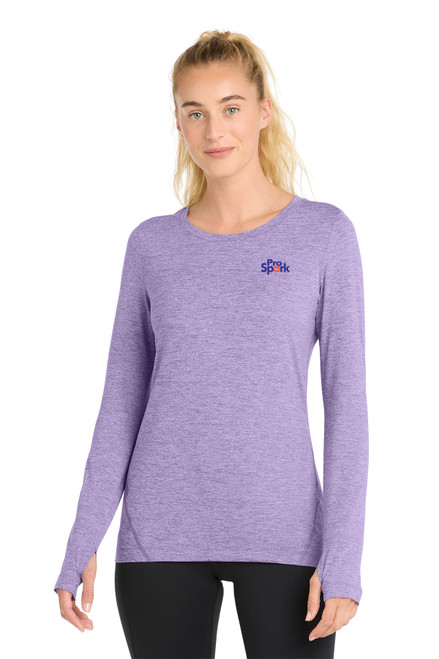 PRO SPARK Sport-Tek® Women's Exchange 1.5 Long Sleeve Crew