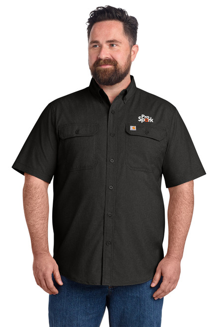 PRO SPARK Carhartt Force® Solid Short Sleeve Shirt