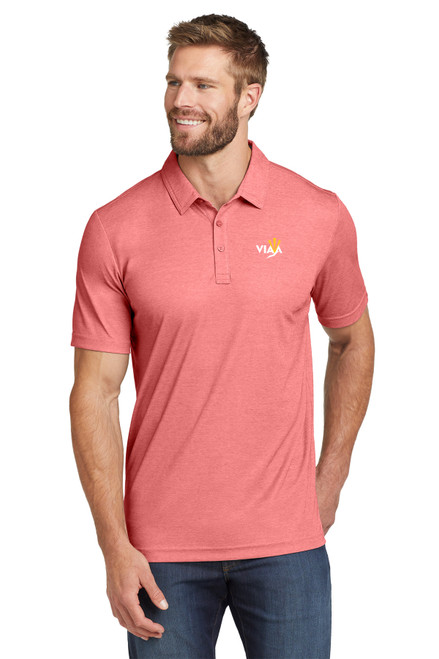VIAA TravisMathew Oceanside Heather Polo