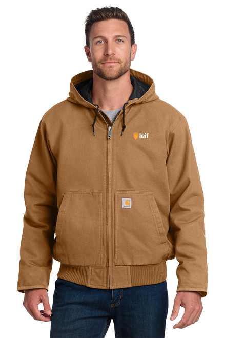 LEIF Carhartt® Washed Duck Active Jacket