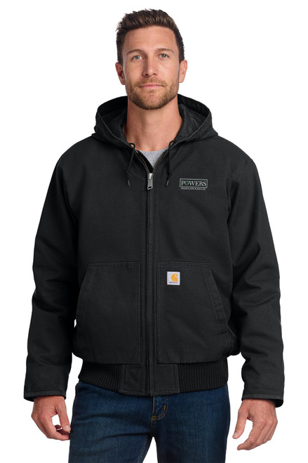 POWERS CANNABIS Carhartt® Washed Duck Active Jacket