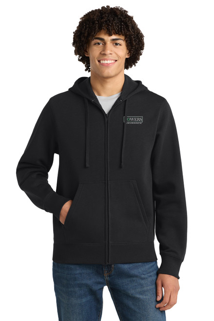 POWERS CANNABIS Sport-Tek® Full-Zip Hooded Sweatshirt