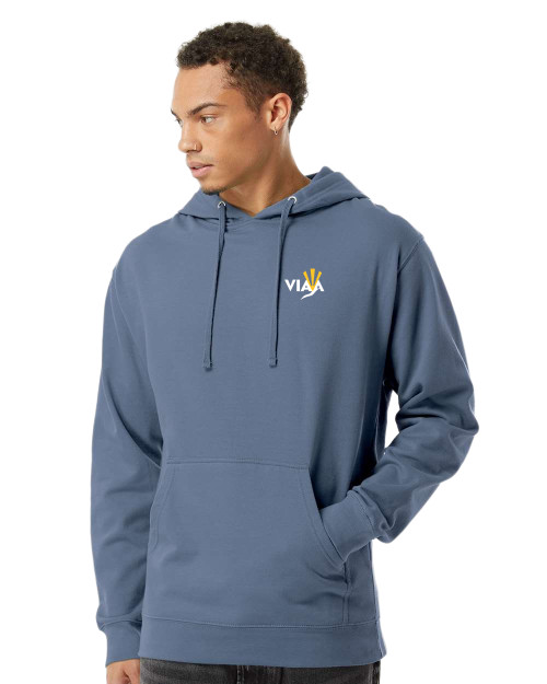 VIAA Unisex Midweight Hooded Sweatshirt