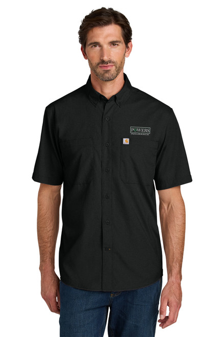 POWERS CANNABIS Carhartt Force® Sun Defender™ Short Sleeve Shirt
