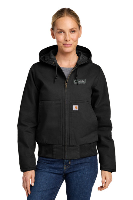 POWERS CANNABIS Carhartt® Women’s Washed Duck Active Jacket