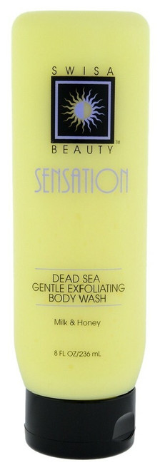Dead Sea Gentle Exfoliating Body Wash Milk and Honey - Leaves the skin feeling fresh and clean with a youthful glow - MOQ 35.