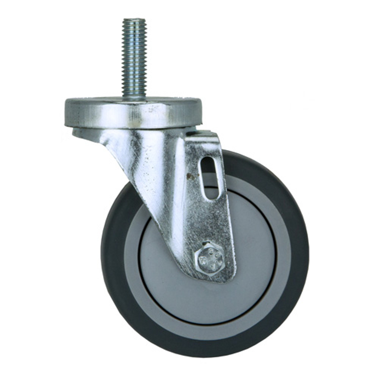 4" x 1-1/4" Hard Rubber - Caster