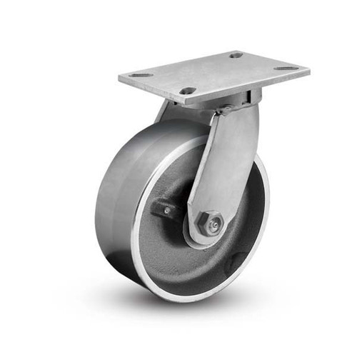 10" x 4" Forged Steel Swivel Caster 10" x 4" Forged Steel Swivel Caster