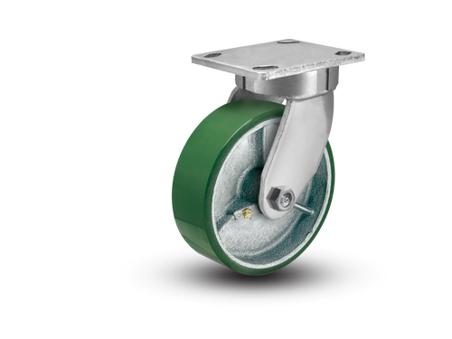 16" x 5" Polyurethane on Iron Swivel Caster