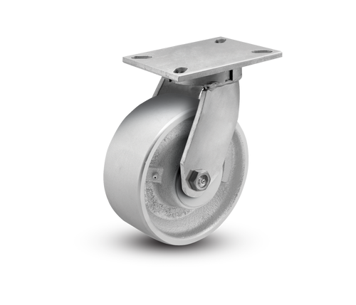6" x 3" Ductile Steel Swivel Caster 6" x 3" Ductile Steel Swivel Caster