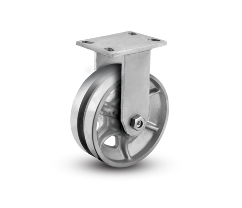 4" x 2" V-Groove Rigid Caster 4" x 2" V-Groove Rigid Caster