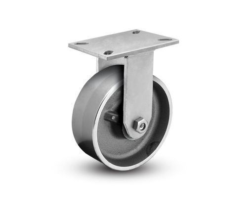 8" x 4" Forged Steel Hd Rigid Caster-2 8" x 4" Forged Steel Hd Rigid Caster-2