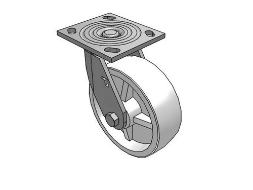8" x 2" Polyolefin Swivel Caster-2 8" x 2" Polyolefin Swivel Caster-2
