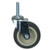 2" x 1" Thermoplastic Flat Gray Tread Swivel Caster 2" x 1" Thermoplastic Flat Gray Tread Swivel Caster
